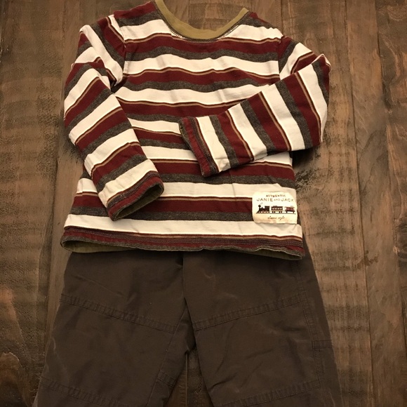 Janie and Jack warm cozy outfit - Picture 4 of 5